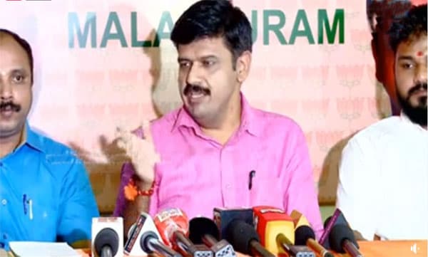 വര്‍ഗീയത പറയുന്ന ഒരു മന്ത്രിയെ സി.പി.എമ്മിന് എങ്ങനെ സംരക്ഷിക്കാന്‍ കഴിയുന്നു? സ്വപ്‌നയുമായി മുഖ്യമന്ത്രിയുടെ കുടുംബത്തിന് ബന്ധമുണ്ട്: സന്ദീപ് വാര്യര്‍