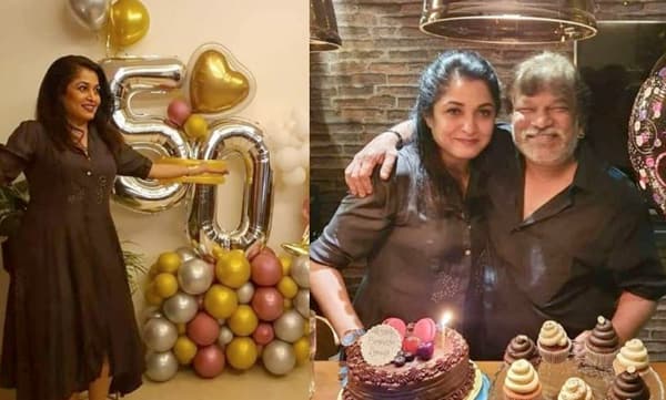 അൻപതാം പിറന്നാൾ ആഘോഷിച്ച് രമ്യ കൃഷ്ണൻ: ചിത്രങ്ങൾ വെെറൽ
