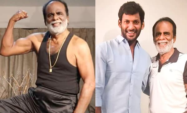 82 വയസ്സ്, കോവിഡ് വിമുക്തൻ: വിശാലിന്റെ പിതാവിന്റെ ഫിറ്റ്നസ് രഹസ്യം