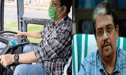 കെ.എസ്.ആര്‍.ടി.സിയുടെ വളയം പിടിക്കാന്‍ ബിജു പ്രഭാകര്‍ എത്തി 