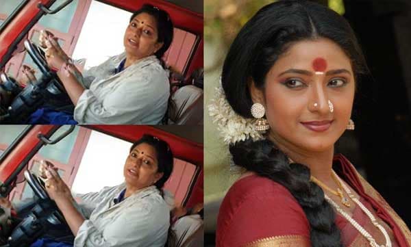 തിരക്കുള്ള നിരത്തില്‍ പ്രവീണയുടെ സാഹസം, സ്വന്തം മഹീന്ദ്ര ട്രക്ക് ഓടിച്ച് നടി