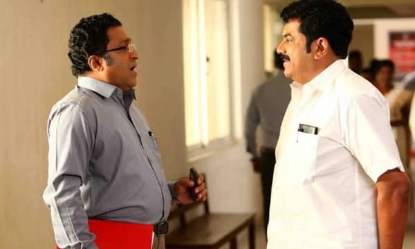 "പ്രൈസ് ദി ലോർഡ് " സിനിമയിൽ മുകേഷിനൊപ്പമുള്ള രംഗം  ..