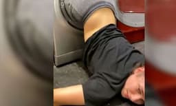 വെല്ലുവിളി സ്വീകരിച്ച് വാഷിങ് മെഷീനുള്ളിൽ കയറി ; ഒടുവില്‍ സംഭവിച്ചത് : വീഡിയോ 