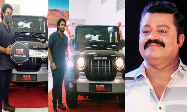 അച്ഛന്റെ സമ്മാനം;  ഇഷ്ട വാഹനം സ്വന്തമാക്കി ഗോകുല്‍ സുരേഷ്