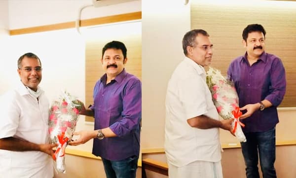 ബിജെപി ദേശീയ വൈസ് പ്രസിഡന്റ് അബ്ദുള്ളകുട്ടിക്ക് ആശംസകൾ നേർന്ന് നടൻ കൃഷ്ണകുമാർ