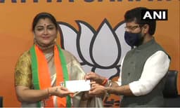 കോണ്‍ഗ്രസ് മുന്‍ ദേശീയ വക്താവ് ഖുശ്ബു ബി.ജെ.പിയില്‍ ചേര്‍ന്നു