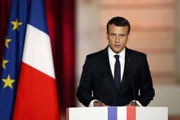 French President Emmanuel Macron Condemns Beheading Of Teacher