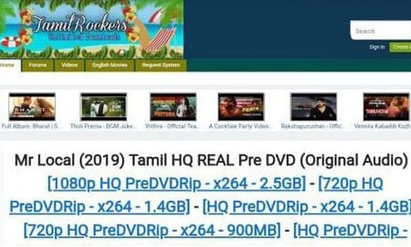 സിനിമാ ലോകത്തിന് തലവേദനയായ തമിഴ് റോക്കേഴ്സിനെ ഇന്റര്നെറ്റില് നിന്നും നീക്കം ചെയ്തു
