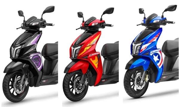 അവജ്ഞേർസ്  കഥാപാത്രങ്ങളെ പ്രമേയമാക്കി ടിവിഎസ് എൻടോർക് സൂപ്പർസ്‌ക്വാഡ് എഡിഷൻ