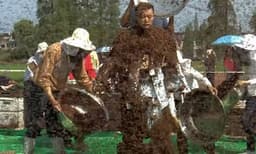 പത്തും നൂറുമല്ല.. ആറുലക്ഷം തേനീച്ചകളെക്കൊണ്ട് പൊതിഞ്ഞ മനുഷ്യന്‍...; ഈവീഡിയോ കാണൂ...