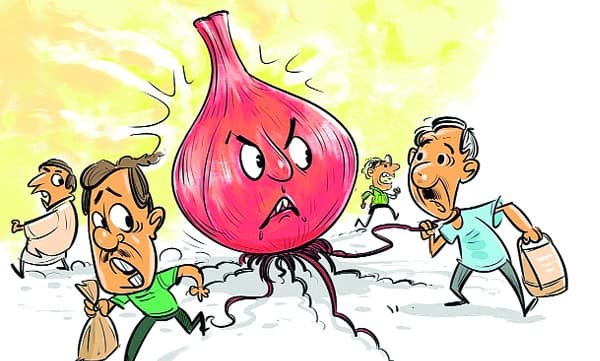 വിലയില്‍ ഉള്ളി 'വല്യ പുള്ളി' തന്നെ, കുറഞ്ഞിട്ടും കുറയ്‌ക്കാതെ സവാളയും