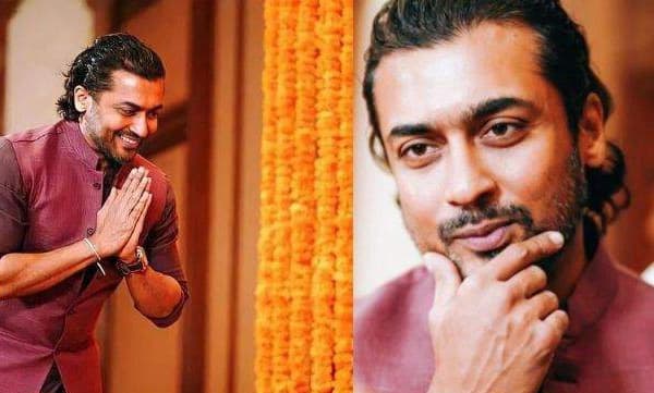നീട്ടി വളര്‍ത്തിയ മുടിയും , സാള്‍ട്ട് ആന്‍ഡ് പെപ്പര്‍ താടിയും ; സൂര്യയൂടെ ന്യൂ ലുക്ക് വൈറല്‍ 