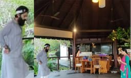 ശരണ്യ മോഹന് മുന്നില്‍ നൃത്തം പഠിക്കുന്ന സിമ്പു ; ചിത്രം വൈറല്‍ 