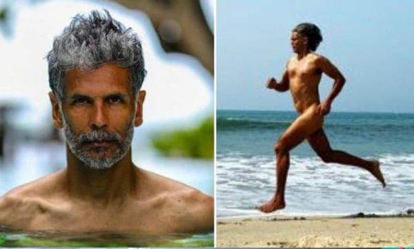ബീച്ചിലൂടെ പൂര്‍ണ നഗ്നനായി ഓട്ടം ; 55 -ാം പിറന്നാളില്‍ താരത്തിന്റെ വേറിട്ട ചിത്രം