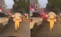 'ട്രാഫിക്' സിനിമയിലെ ആ രംഗം സംഭവിച്ചു!  ആംബുലന്‍സിന് വഴിയൊരുക്കാന്‍ പോലീസുകാരന്‍ ഓടിയത് രണ്ട് കിലോമീറ്റര്‍!
