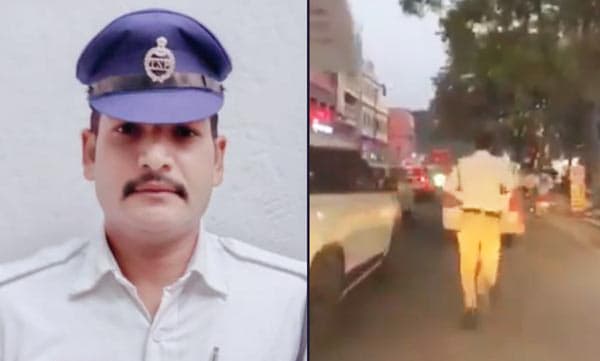 'ട്രാഫിക്' സിനിമയിലെ ആ രംഗം സംഭവിച്ചു!  ആംബുലന്‍സിന് വഴിയൊരുക്കാന്‍ പോലീസുകാരന്‍ ഓടിയത് രണ്ട് കിലോമീറ്റര്‍!
