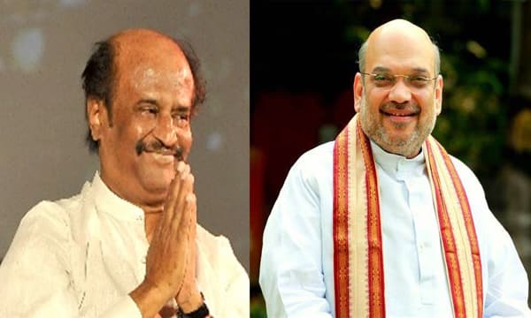 രജനീകാന്തിനെ ബി. ജെ. പി. യിലേയ്ക്ക് ക്ഷണിക്കാന്‍ അമിത് ഷാ എത്തുന്നു; ശനിയാഴ്ച  ഇരുവരും കൂടിക്കാഴ്ച നടത്തും