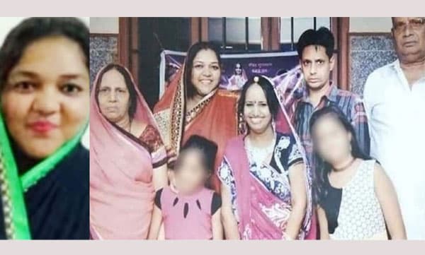 ജീവനാംശം കിട്ടിയില്ല; ഭര്‍ത്താവിനെയും മാതാപിതാക്കളെയും കൊന്നു; മരുമകള്‍ പിടിയില്‍