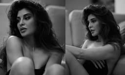 ചൂടന്‍ ചിത്രങ്ങള്‍, അര്‍ധനഗ്നയായി ഫോട്ടോഷൂട്ട്;  ആരാധകരെ ഞെട്ടിച്ച് ജാക്വിലിന്‍