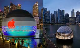 ലോകത്തിലെ ആദ്യ ഫ്‌ളോട്ടിങ് ആപ്പിള്‍ സ്റ്റോര്‍ സിംഗപ്പൂരില്‍ പ്രവര്‍ത്തനമാരംഭിച്ചു