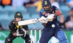 രാഹുലിന്റെ ഫിഫ്റ്റിയും, ജഡേജയുടെ 'രക്ഷാശ്രമ'വും തുണച്ചു: ഓസീസിന് 162 റണ്‍സ് വിജയലക്ഷ്യം