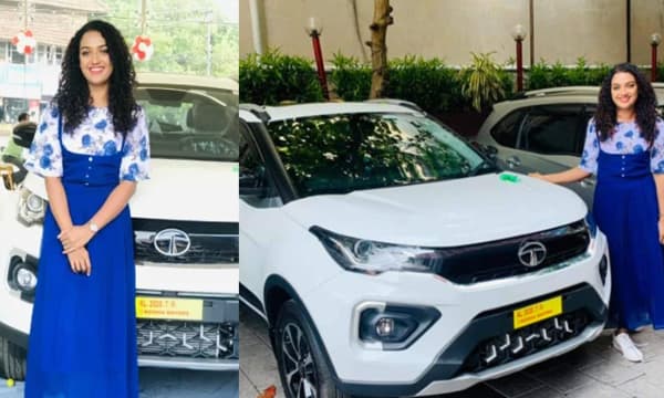 ടാറ്റ നെക്‌സോണ്‍ സ്വന്തമാക്കി യുവനടി മെറീന