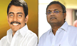 നേതൃസ്ഥാനത്തെത്തിയത് കഠിനാധ്വാനം വഴി, പിതാവ് വഴിയല്ല; കാര്‍ത്തി ചിദംബരത്തെ ‘കൊട്ടി’ മഹേന്ദ്രന്‍