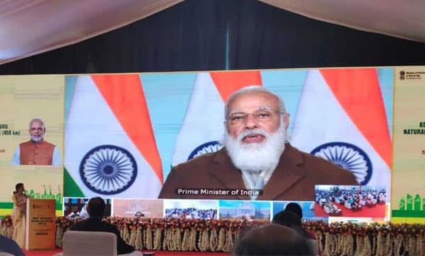 നീണ്ട കാത്തിരിപ്പി​നൊടുവില്‍ ഗെയ്ല്‍ പദ്ധതി യാഥാര്‍ഥ്യമായി; സുപ്രധാന ദിനമെന്ന് മോഡി, മുഖ്യമന്ത്രിയ്ക്കും അഭിനന്ദനം