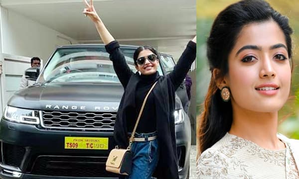ആഡംബര എസ്.യു.വി. റേഞ്ച് റോവര്‍ സ്‌പോട്ട് സ്വന്തമാക്കി രശ്മിക  