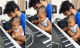 സ്റ്റീഫന്‍ ദേവസീ...നിങ്ങള്‍ തീര്‍ന്നു... മകൻ കേബോർഡ് വായിക്കാൻ ശ്രമിക്കുന്ന വീഡിയോ പങ്കുവെച്ച് കൈലാസ് മേനോൻ 