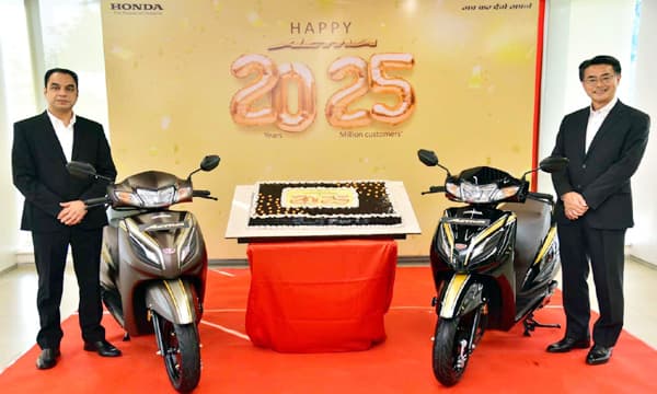 20 വര്‍ഷത്തില്‍ നിരത്തിലെത്തിയത്  2.5 കോടി ഹോണ്ട ആക്ടീവ യൂണിറ്റുകള്‍ 