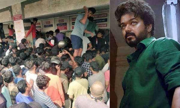 Master : Fans Shower Love on Vijay's Entertainer