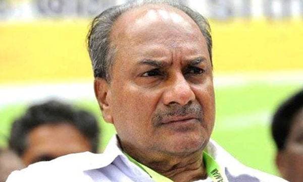 സൈനിക നീക്കം സംബന്ധിച്ച രഹസ്യ വിവരം ചോര്‍ന്നത് രാജ്യദ്രോഹം; അന്വേഷണം വേണമെന്ന് എ കെ ആന്റണി
