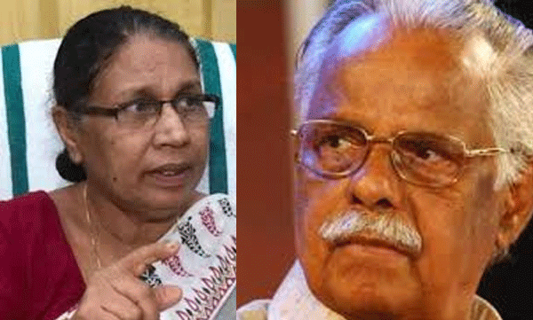 ജോസഫൈന്റെ പെരുമാറ്റം അതിക്രൂരം; രൂക്ഷ വിമര്‍ശനവുമായി കഥാകൃത്ത് ടി. പത്മനാഭന്‍ 