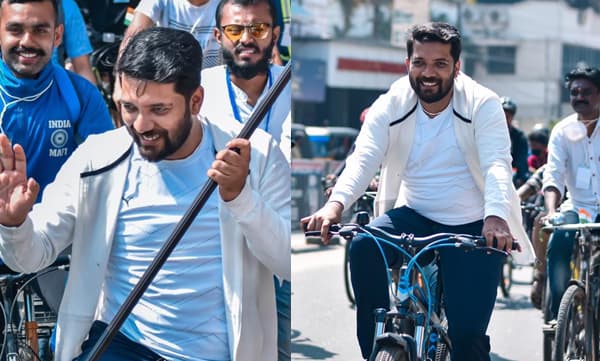 'പോരാടുന്ന കര്‍ഷകര്‍ക്ക് ഐക്യദാര്‍ഢ്യം'; സൈക്കിള്‍ റാലിയുമായി ഷാഫി പറമ്പില്‍ എംഎല്‍എ