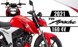കൂടുതൽ കരുത്തിൽ 2021 അപ്പാച്ചെ RTR 160 4V അവതരിപ്പിച്ച് ടിവിഎസ്