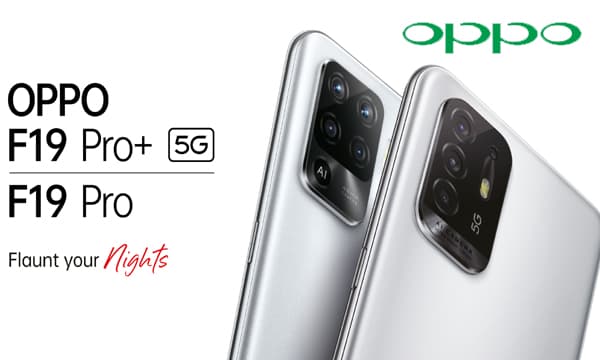 ഒപ്പോയുടെ  പുതിയ എഫ്19 പ്രോ പ്ലസ് 5ജി, എഫ്19 പ്രോ ഫോണുകള്‍ വിപണിയിൽ 