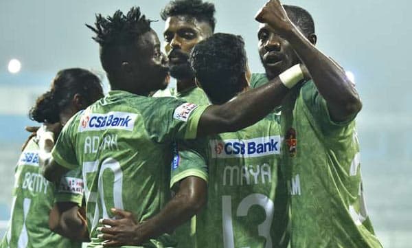 ട്രാവുവിനെ ഒന്നിനെതിരെ നാല് ഗോളുകള്‍ക്ക് തകര്‍ത്തു: ഐ ലീഗ് കിരീടമുയര്‍ത്തി ഗോകുലം കേരള 
