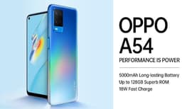ട്രിപ്പിൾ റിയർ ക്യാമറയുമായി ഒപ്പോ A54  ഇന്ത്യൻ വിപണിയിൽ 
