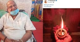 സംസ്ഥാനത്ത് ഇടത് വിജയാഘോഷത്തിനിടെ ദീപം തെളിച്ച് ഒ.രാജഗോപാലും; ഹാഷ്ടാഗില്‍ സേവ്  ബംഗാള്‍