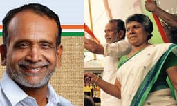 ലതികയ്ക്ക് പിന്നാലെ ഭര്‍ത്താവ് കെ ആര്‍ സുഭാഷും കോണ്‍ഗ്രസ് വിട്ട് എന്‍സിപിയിലേക്ക്