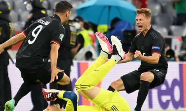 ക്രിസ്ത്യാനോയ്ക്കും ബെന്‍സേമയ്ക്കും ഇരട്ടഗോള്‍ ; ജര്‍മ്മനിയും പോര്‍ച്ചുഗലും സമനിലയുമായി രക്ഷപ്പെട്ടു ; അവസാന മത്സരത്തില്‍ കടന്ന് സ്പെയിന്‍