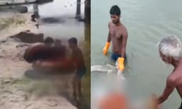 കുഴിച്ചിട്ട മൃതദേഹങ്ങള്‍ വെള്ളപ്പൊക്കം വന്നപ്പോള്‍ ഗംഗയില്‍ വീണ്ടും ഒഴുകി നടക്കുന്നു ; ഉത്തര്‍പ്രദേശില്‍ പിന്നെയും തലവേദന