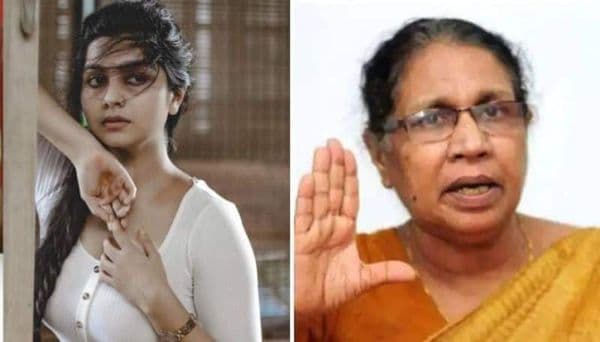 ഇതിലും നല്ലത് സഹിക്കുന്നതുതന്നെയാണ് മാഡം’: എം സി ജോസഫൈനെതിരെ നടി നിരഞ്ജന