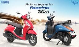 ഫാസിനോ 125 ഹൈബ്രിഡ് സ്കൂട്ടറുമായി യമഹ    