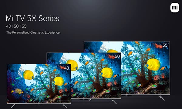 അഡാപ്റ്റീവ് ബ്രൈറ്റ്നെസ് ഫീച്ചറുമായി ഷഓമി എംഐ ടിവി 5X ശ്രേണി ഇന്ത്യയിൽ 