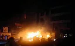 പാലക്കാട് ഹോട്ടലില്‍ തീപ്പിടിത്തം; രണ്ട് തൊഴിലാളികള്‍ വെന്തുമരിച്ചു