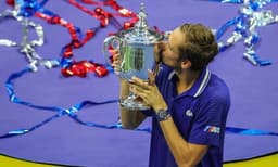 Medvedev beats Djokovic in straight sets for his first Grand Slam title