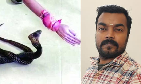 ‘ഡമ്മിക്കു പകരം ഞാന്‍ കട്ടിലില്‍ കിടക്കാം, എന്റെ ദേഹത്തു മൂര്‍ഖനെ വിട്ടോളൂ,’; പാമ്പ്‌ ജൈവായുധമായ ഉത്ര വധക്കേസി​ലെ സര്‍പ്പവിദഗ്‌ധന്‍, നാലാം ക്ലാസില്‍ സര്‍പ്പയജ്‌ഞം നടത്തി താരമായ മവീഷ്‌
