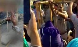 Dead man found tied to barricade at Delhi farmer protest site, hand cut off